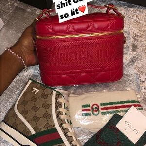 Dior Red Crossbody Bag